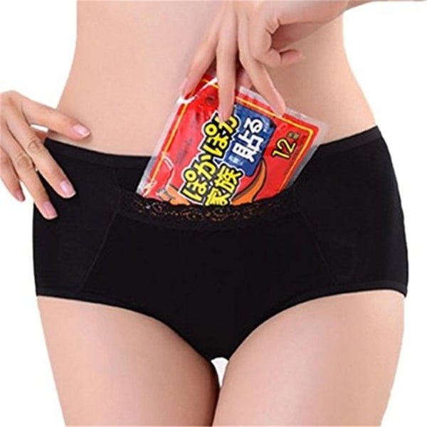 CODE RED period Panties Menstrual Leak Proof Underwear-Black-3XL