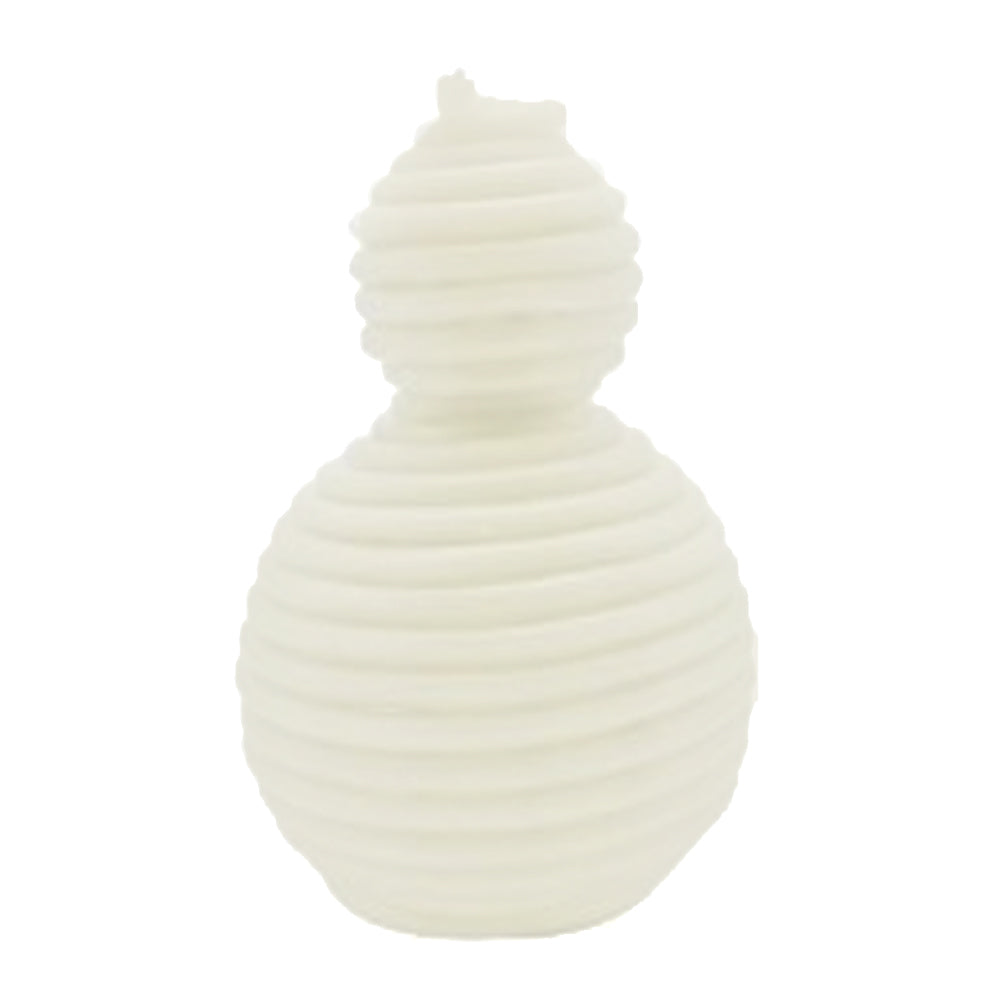 snowman candle