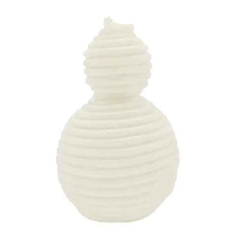 snowman candle