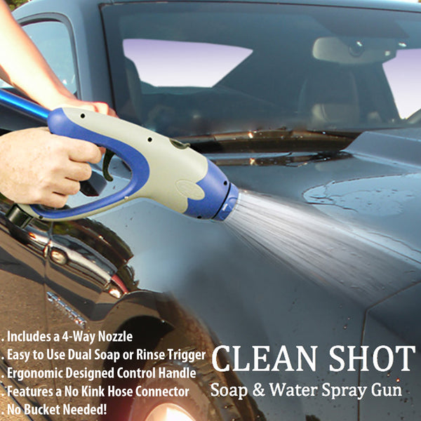 Soap Blast Water Spray Gun Car decks Washing Garden