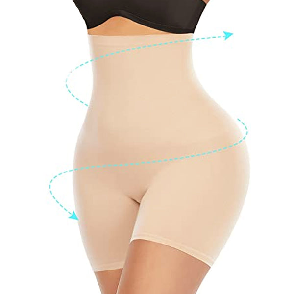 Tummy Tucker Pro - High Waisted Body Shaper Shorts for Women Tummy Control  Thigh Slimming Technology<