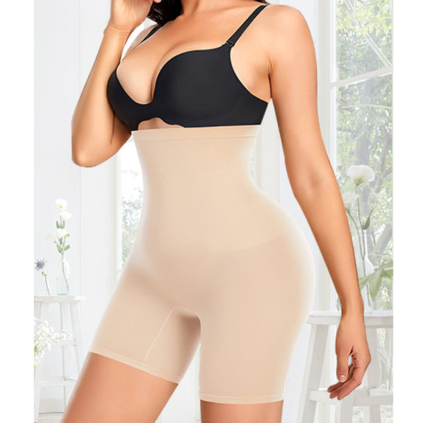 Silver Fiber Womens Inner Thigh Slimming Shapewear With Waist