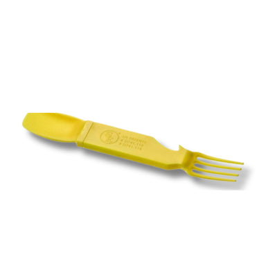4-IN-1 Snapatite+ Detachable Utensil - Fork, Knife, Spoon and Bottle Opener (Yellow)