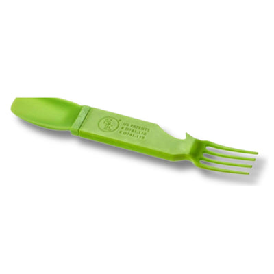 4-IN-1 Snapatite+ Detachable Utensil - Fork, Knife, Spoon and Bottle Opener (Green)