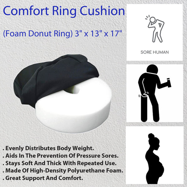 Comfort Ring Foam Donut Cushion Back Pain Support Cushion