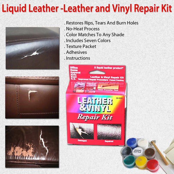 No Heat Liquid Leather & Vinyl Repair Kit