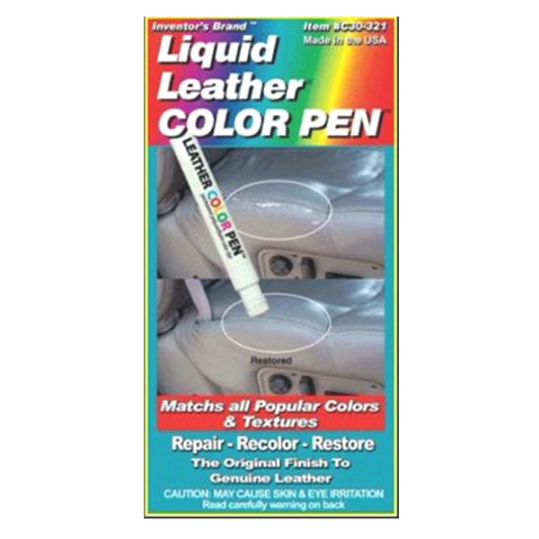 Liquid Leather Color Pen Keep Recolor Restore- White Pen