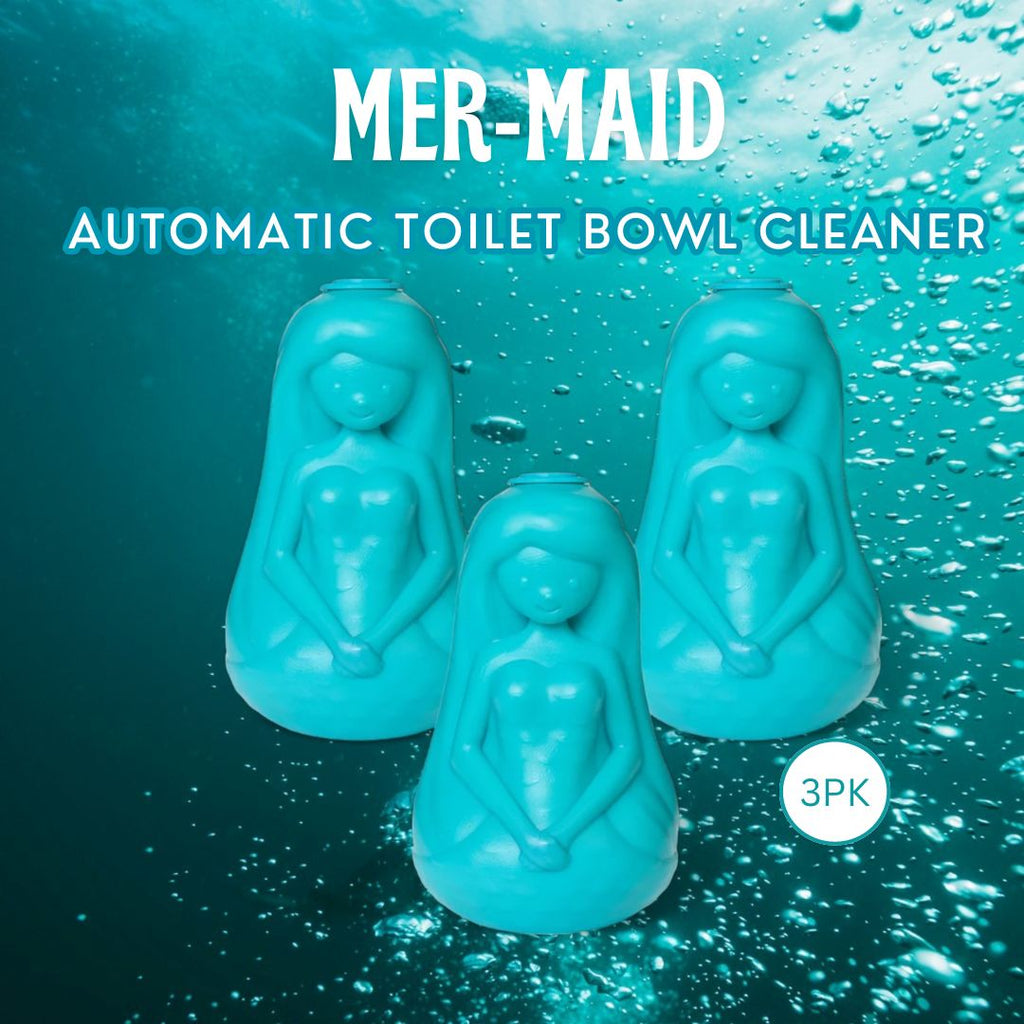 Mer-Maid Automatic Toilet Bowl Cleaner, 3 Pack