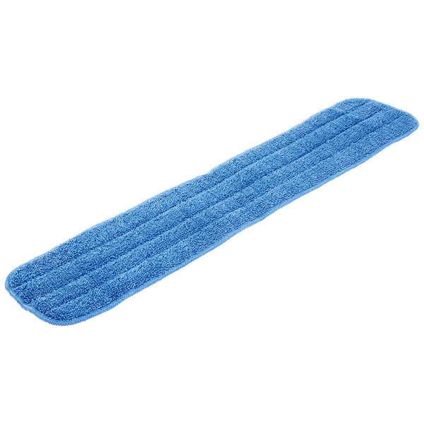 24 Blue Wet Pad- Microfiber Replacement Mop Pad Refill Home & Commercial  Cleaning