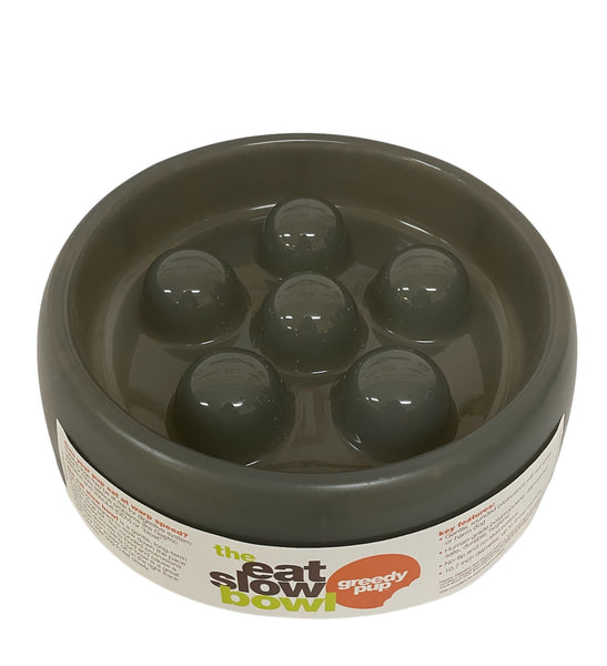 Eat Slow Dog Bowl