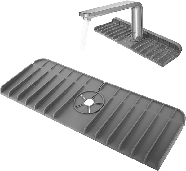 Sink Faucet Mat for Kitchen Sink Splash Guard Countertop