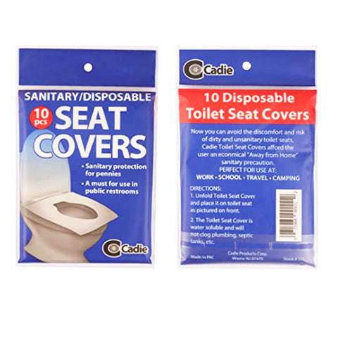 Disposable Toilet Seat Covers, 50 Pack