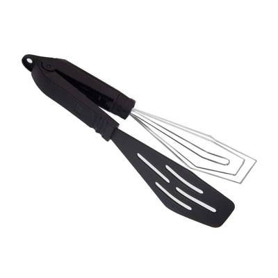 Yoshi 2-in-1 Grip and Flip Tongs Spatula - Versatile Non-Stick Kitchen Tool for Grilling, Cooking & Serving