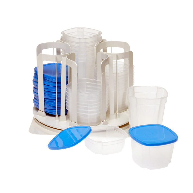 Revolutionize Your Kitchen Organization with the Spin N Store 49-Piece Set