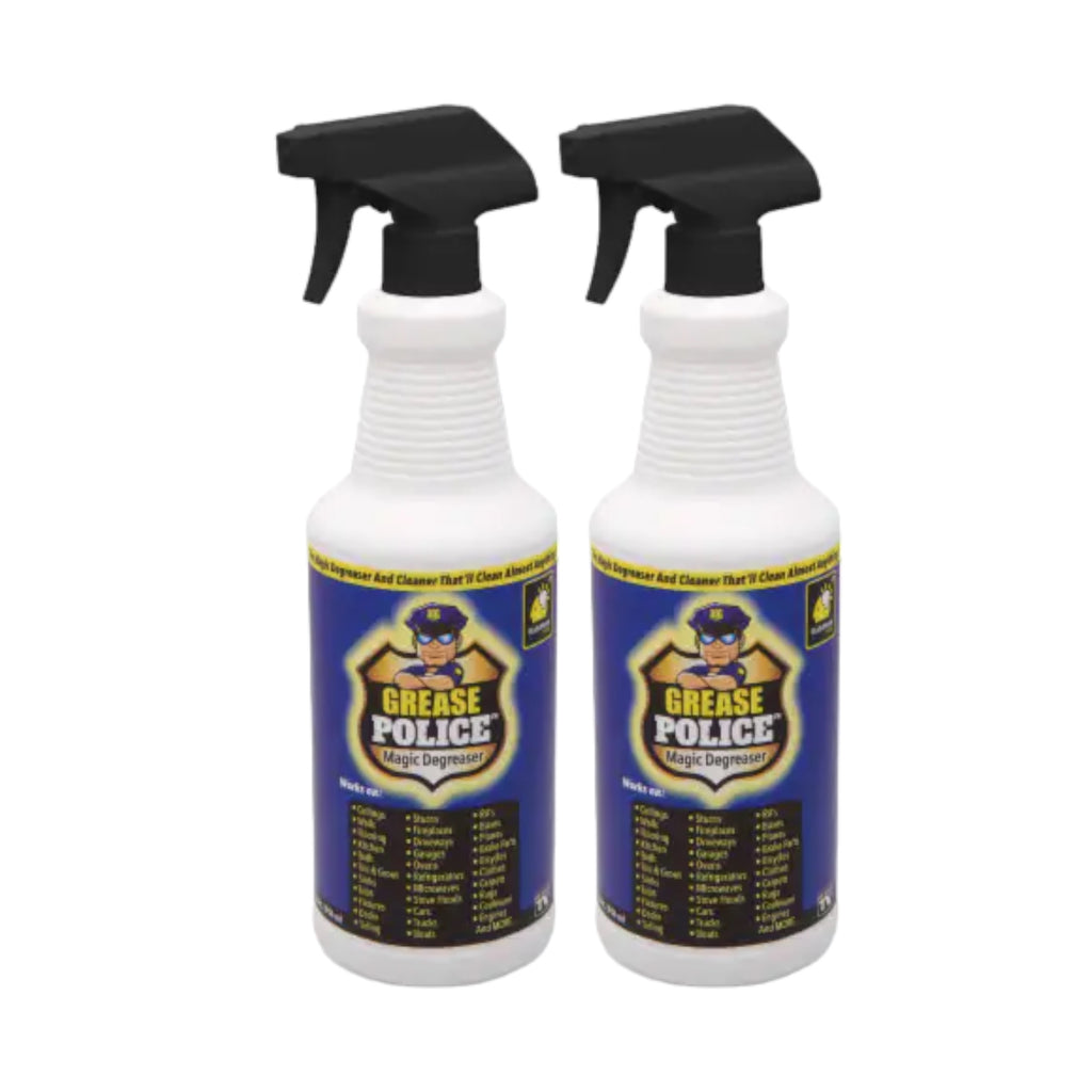 Grease Police Magic Degreaser - Super-Concentrated Degreaser (Two Pack)