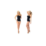 Belvia Shapewear Slimming Top (Black) 3XL