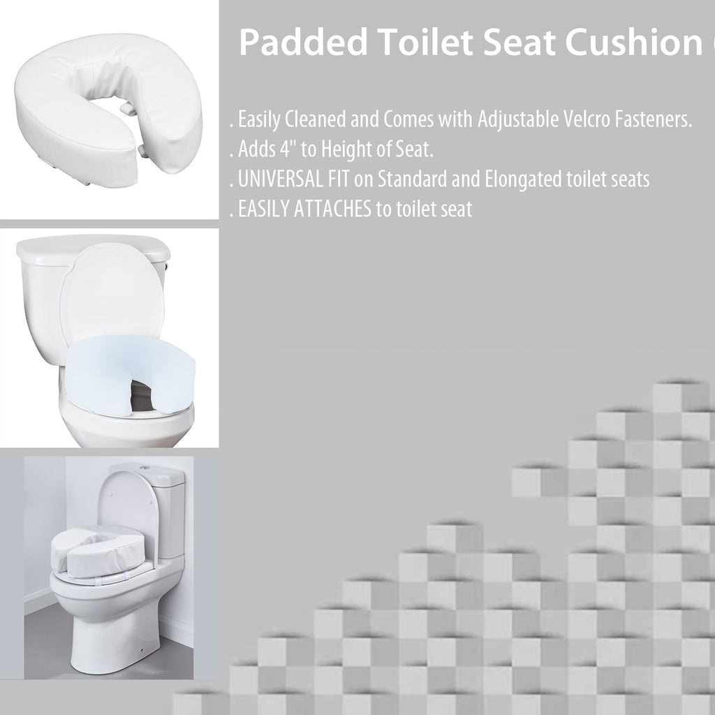 Thick Padded Toilet Cushion