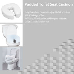 Padded Toilet Seat Cushion (4)