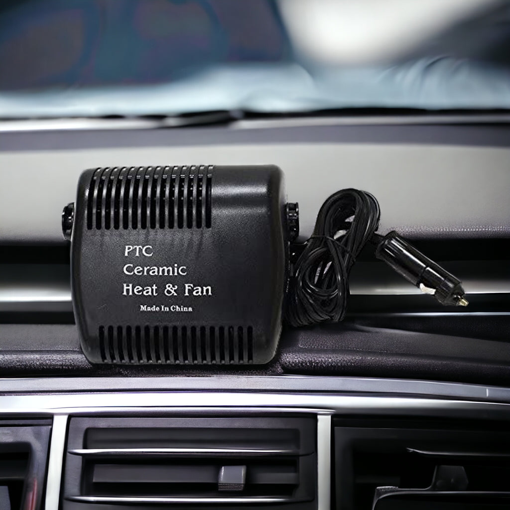 Hawk Car PTC Ceramic Heater and Fan ( 12 V- 120 Watts)