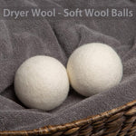 Dryer Wool - Soft Wool Balls- 2 pack