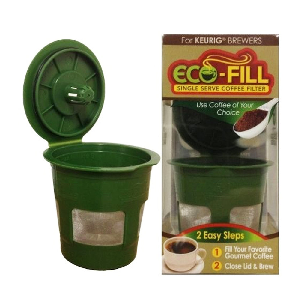 Perfect Pod Eco-Fill Refillable Capsule for K-cup Brewers - 2 Pack