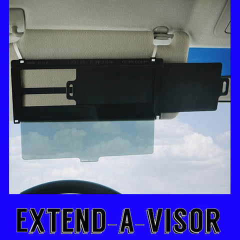 Extend a Visor - The Super Sun Blocker- 2 Pack