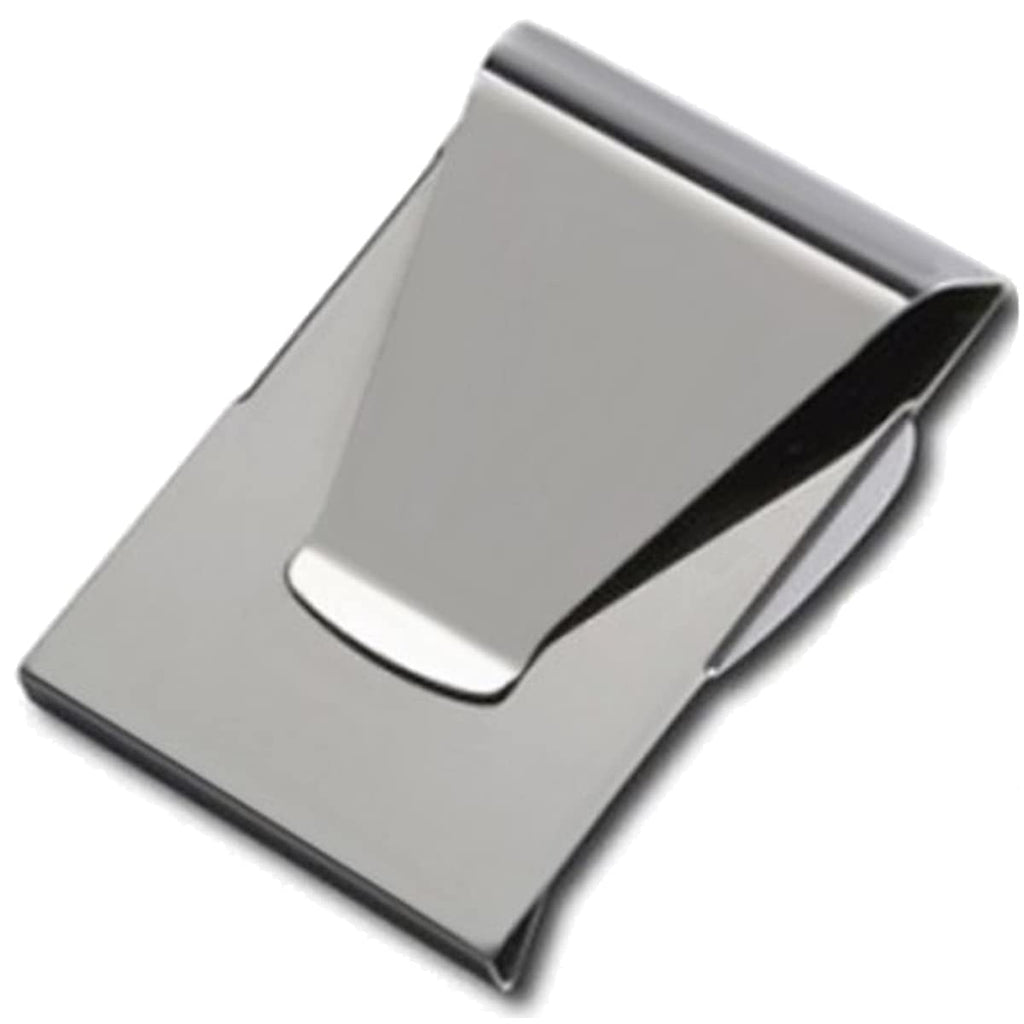 Slim Clip - Double Sided Money Clip with Slim Light Keychain - 2 Pack