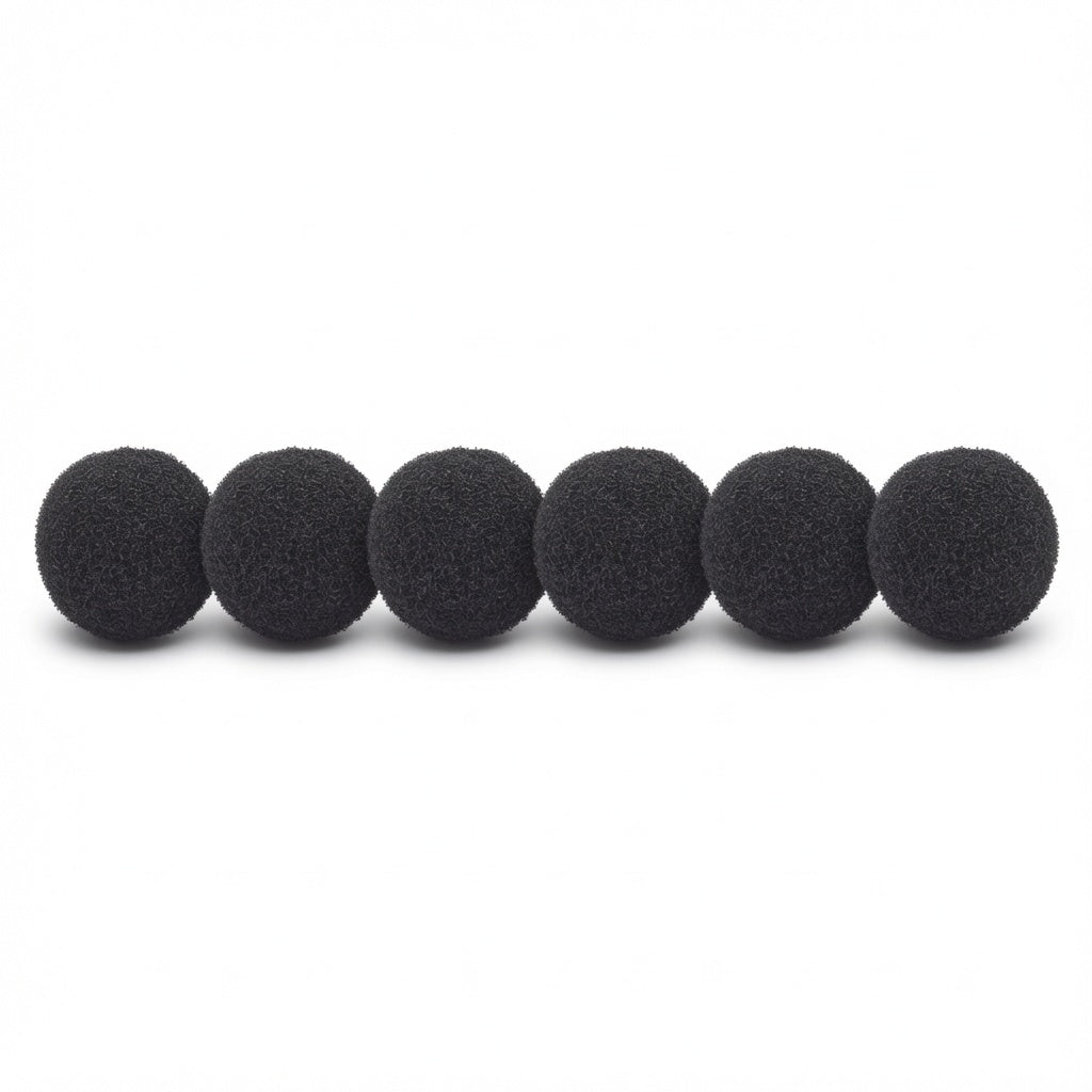Reusable Pet Hair Removing Foam Dryer Balls 6 Pack - Removes Pet Fur