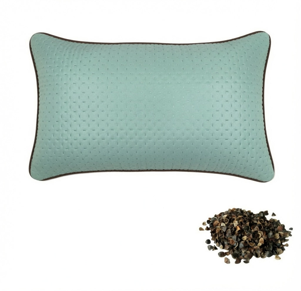 SobaMakura Buckwheat Pillow - The Original SobaMakura Buckwheat Pillow - Seafoam Green