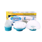 Scrub Brush,Rucan Electric Turbo Scrub Household Cleaning Extra Brushes Set Accessories