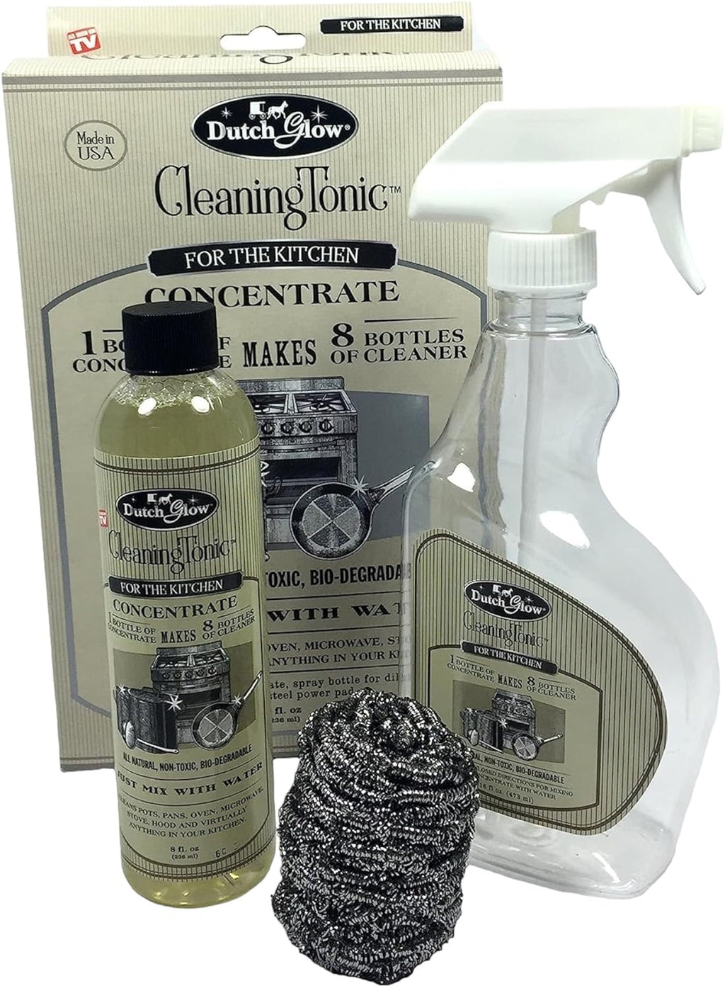 Natural All-Purpose Cleaning Glow Tonic – Powerful, Eco-Friendly Cleaner (8 fl oz)
