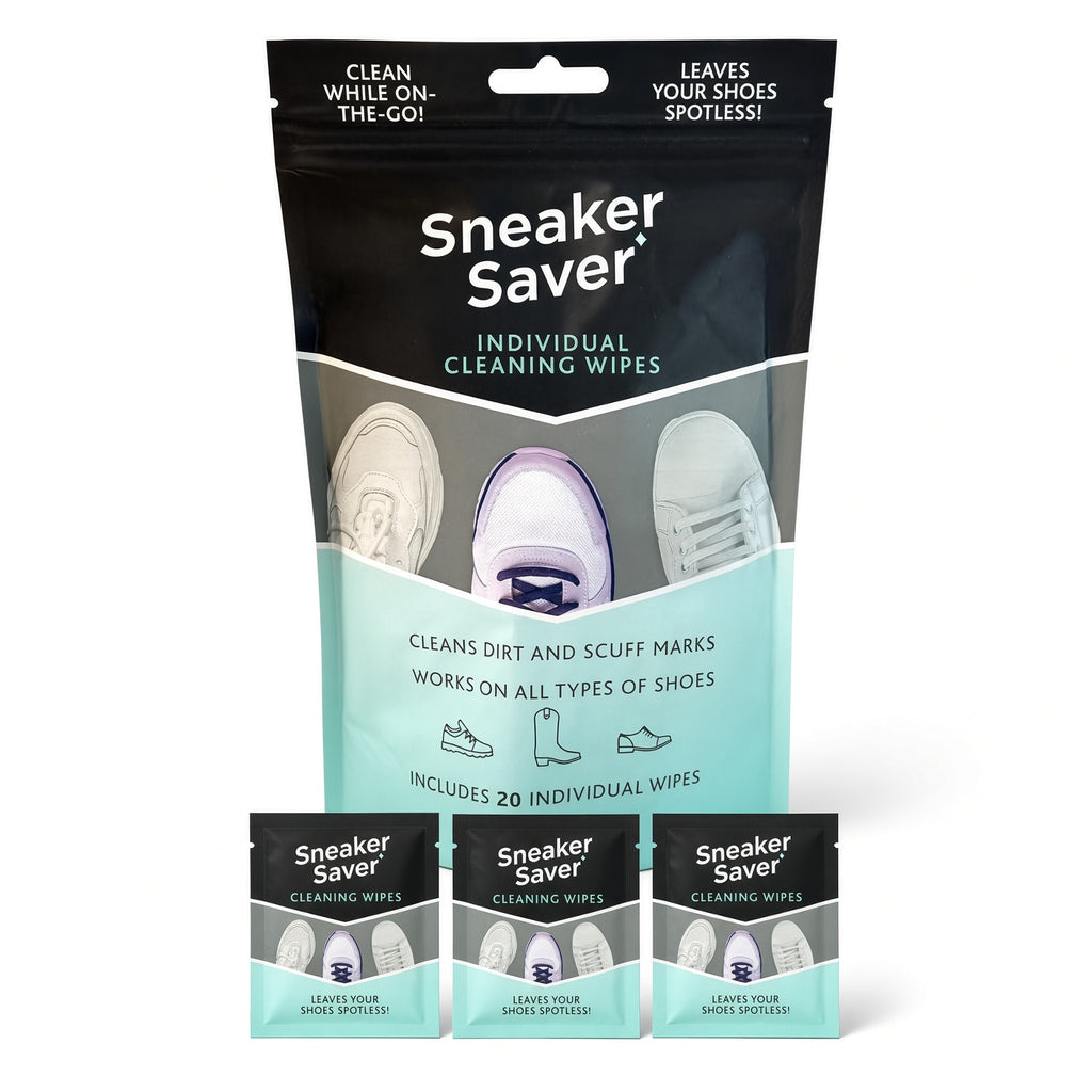 Sneaker Saver Shoe Dual Sided Cleaning Wipes - 20 Count
