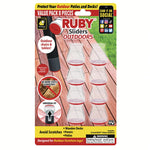 Ruby Sliders Outdoor Patio Furniture Leg Tip (8-Count)