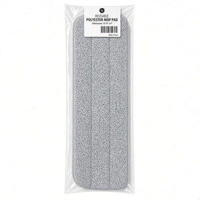 SE Reusable Polyester Mop Pad 15-3/4 x 4 in