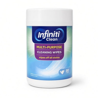 Infiniti Clean Multi-Purpose Cleaning Wipes - 80 count (BASIL)