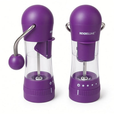 KOCHBLUME Set of 2 Ratchet Grinders Ceramic (PURPLE)