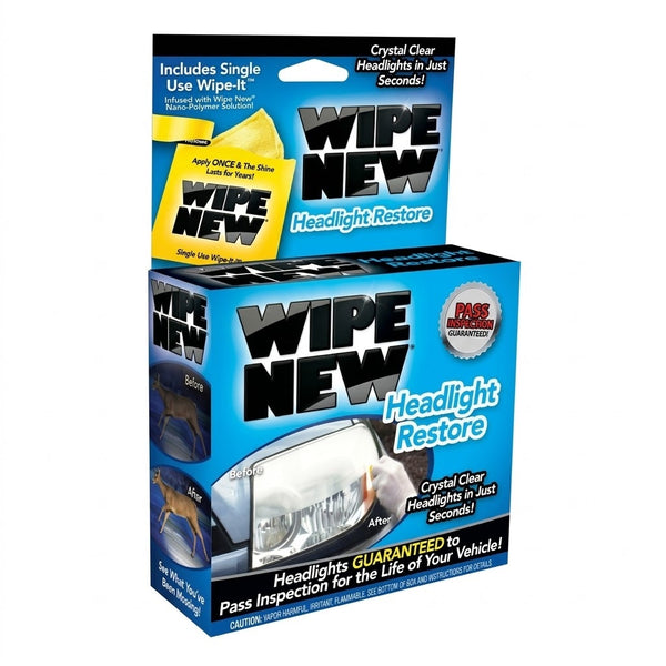 Wipe New Headlight Restore Wipe-On Applicator  Kit