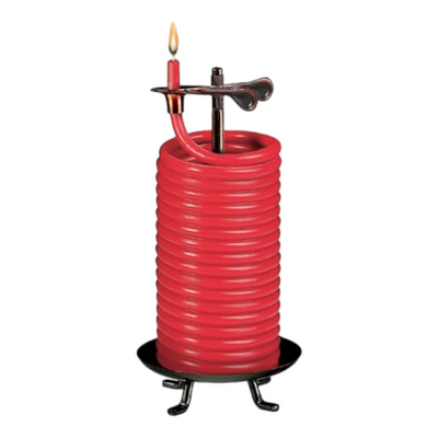 Candle by the Hour - 80 Hour Red Cinnamon Candle 