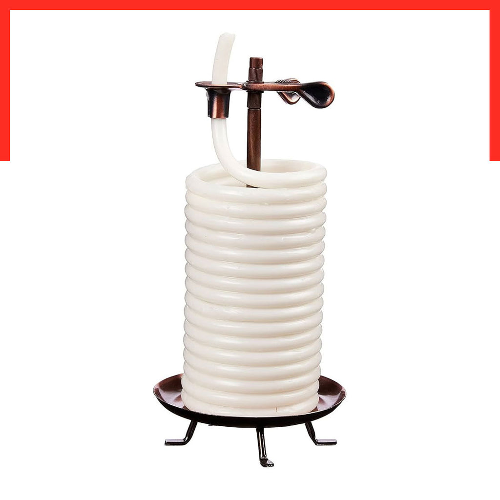 Candle by the Hour - 80 Hour Vertical - White Vanilla  (20559BW)