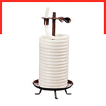 Candle by the Hour - 80 Hour Vertical - White Vanilla  (20559BW)