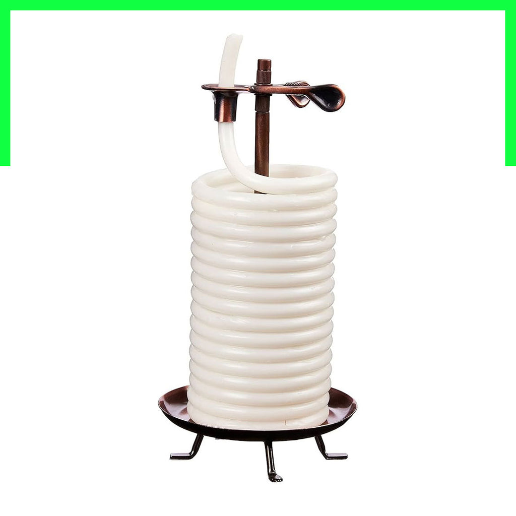 Candle by the Hour - 80 Hour Vertical - White Vanilla  (20559BW)