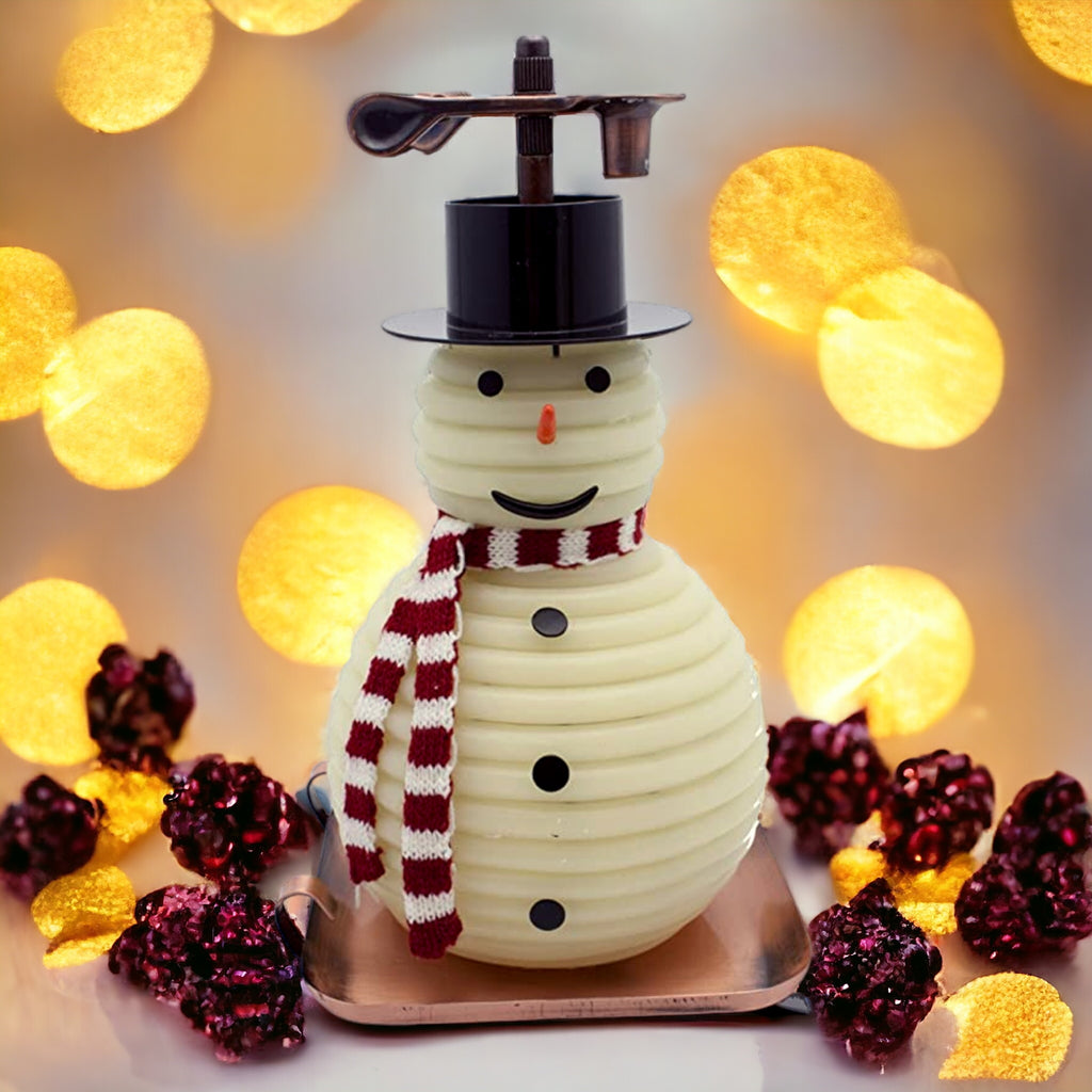 Candle by the Hour - 100 Hour Snowman Copper Base (20657BP)