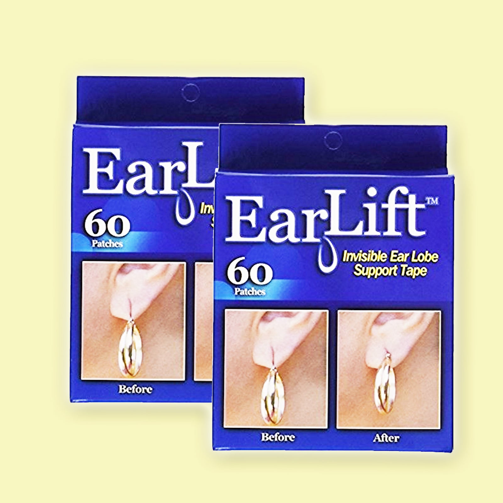 100 Ear lobe tape invisible lift support prevent stretched or torn  protectiv WA