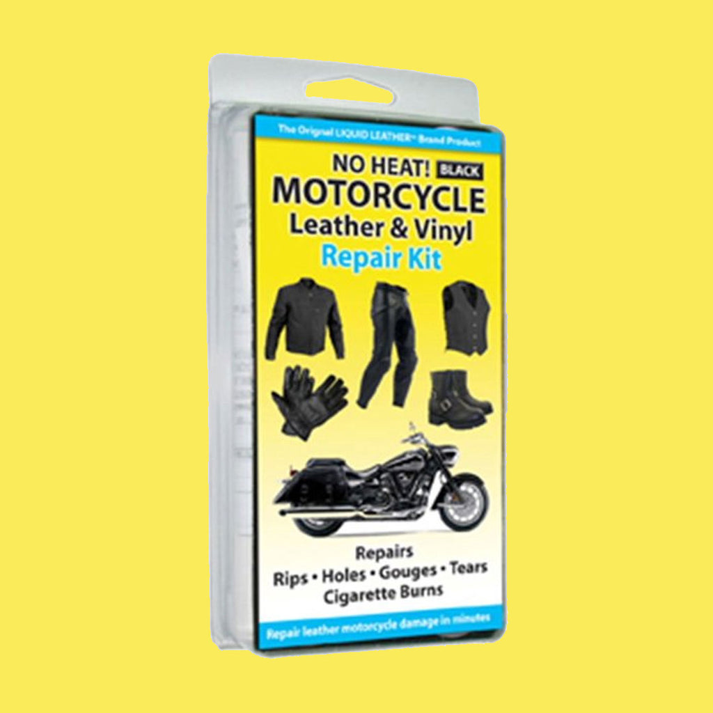 black leather