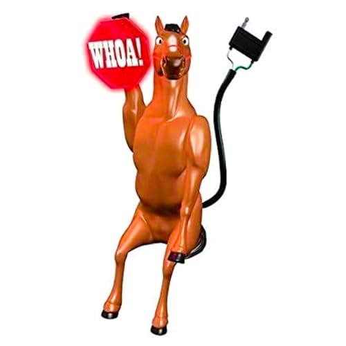 Hitch Critters Animated Ball Hitch Cover and Brake Light - Whoa Horsey