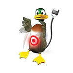 Hitch Critters Animated Ball Hitch Cover and Brake Light - Duck! Duck!