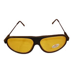 Lifetime Optics Yellow Sunglasses – UV400 Protection, Black Frame