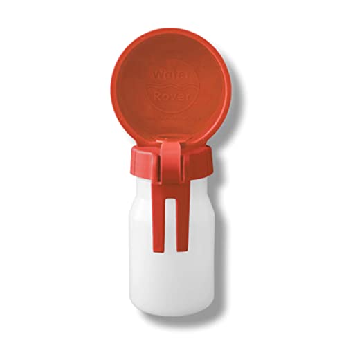 Water Rover Smaller 3.5-inch Bowl and 8 Ounce Bottle, Red