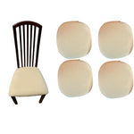 Incredible Covers Washable Chair Cover - Set of 4 (Beige)