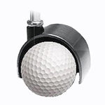 Madico Golf Ball Deco Stickers for 2-3" Dual Wheel Casters (10 Pack)